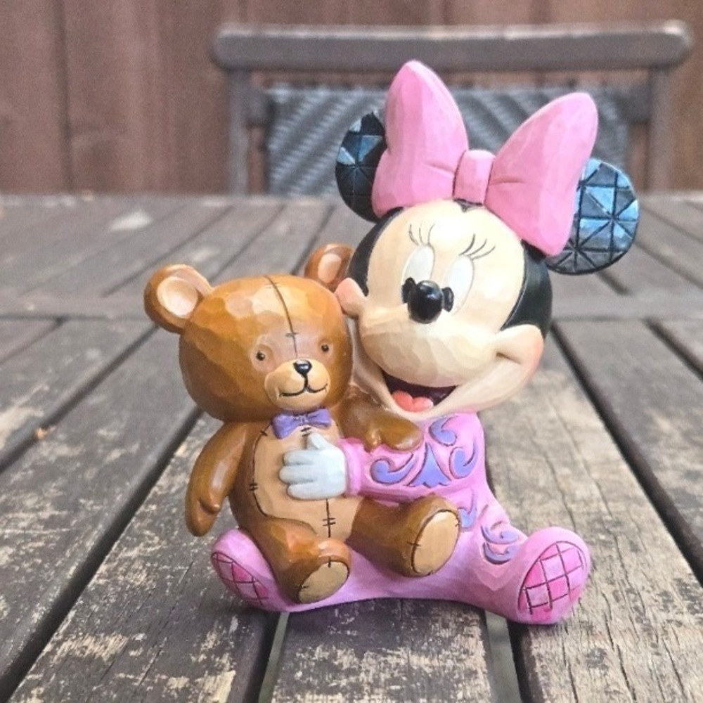 Disney Traditions Jim Shore Minnie Mouse "Bed Time Besties" Figurine #4049023